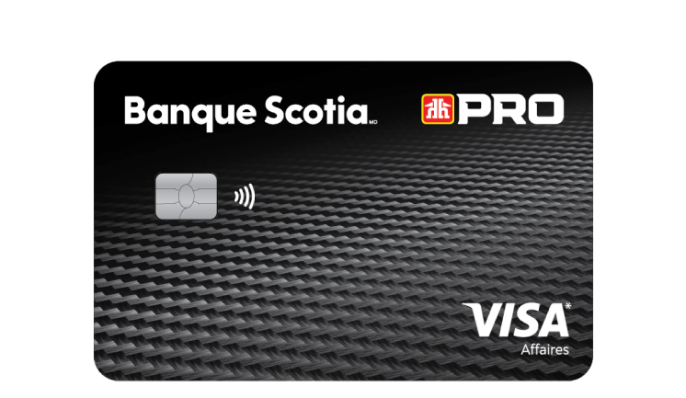 Carte Visa Affaires Home Hardware PRO Scotia