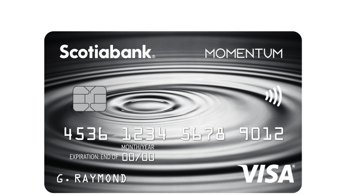 Scotia Momentum No-Fee Visa credit card